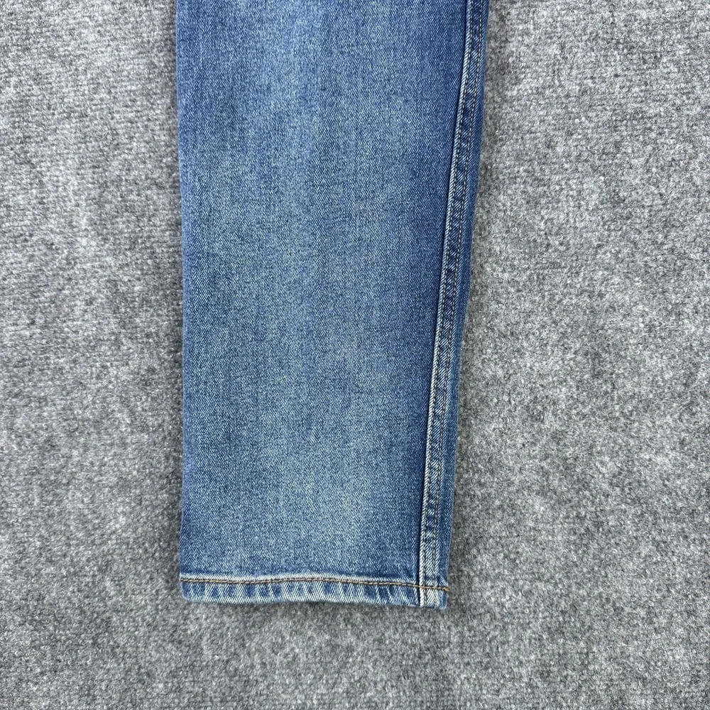 Levis‎ 502 Regular Taper Jeans Mens 32x34 Blue Stretch Denim Medium Wash